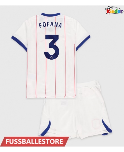 Günstige Chelsea Wesley Fofana #3 3rd trikot Kinder 2026-27 Kurzarm (+ Kurze Hosen)